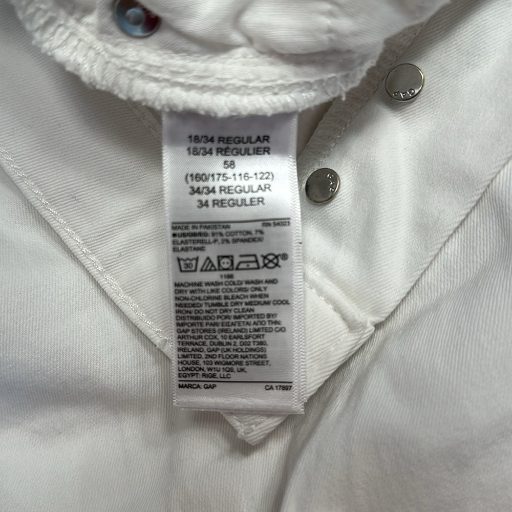 New without tags, gap button Fly High Rise legging - Picture 4 of 8